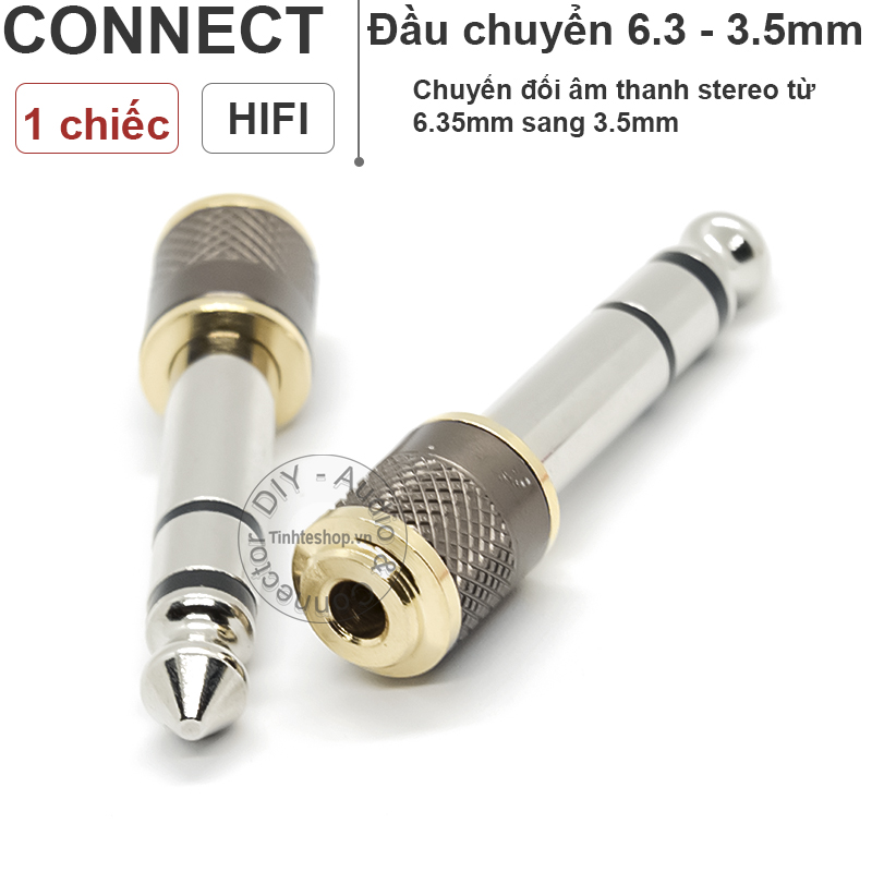 dau jack chuyen 3,5mm sang 6,5mm