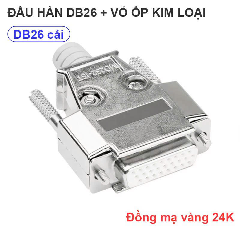 Jack nối DB26 cái ( Female) 3 hàng 26 chân