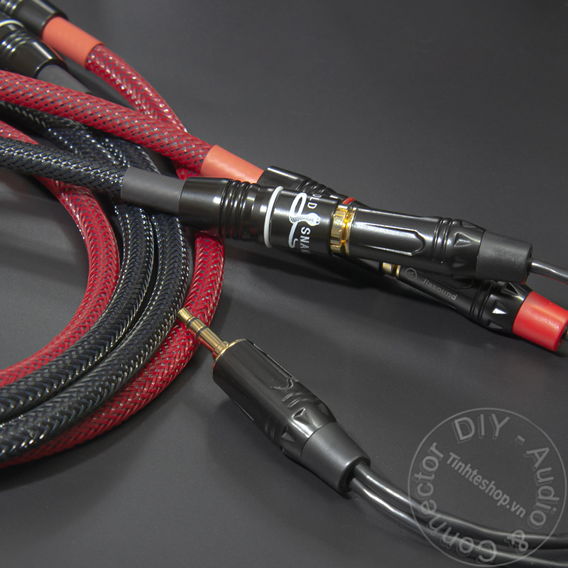 3.5mm to 2 RCA female cable