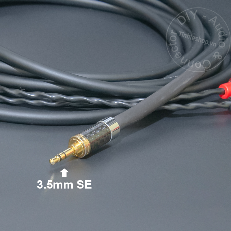 DIY 1/8'' to 2 RCA Stereo Audio CableL4E6S