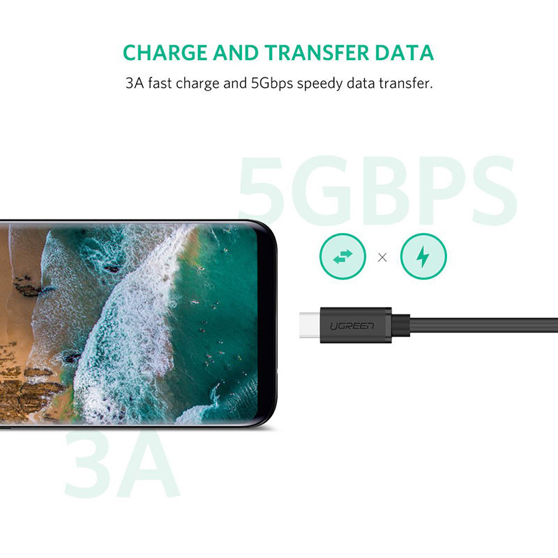 Cáp USB type C nối dài gen 1 5Gbps hỗ trợ 4K60Hz