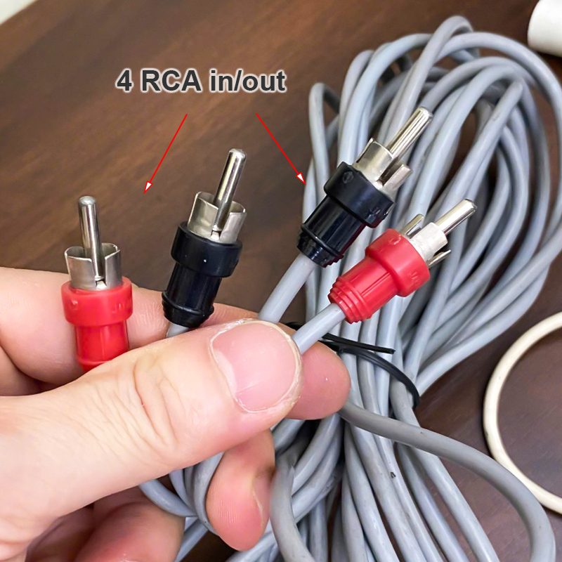 Cáp 4 đầu bông sen sang DIN 5 chân