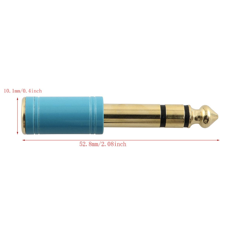 6.5mm male to 3.5mm female adapter