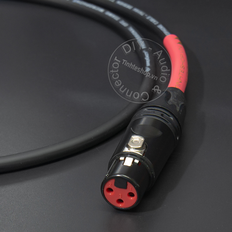 Female TRS 1/4 to XLR audio cable