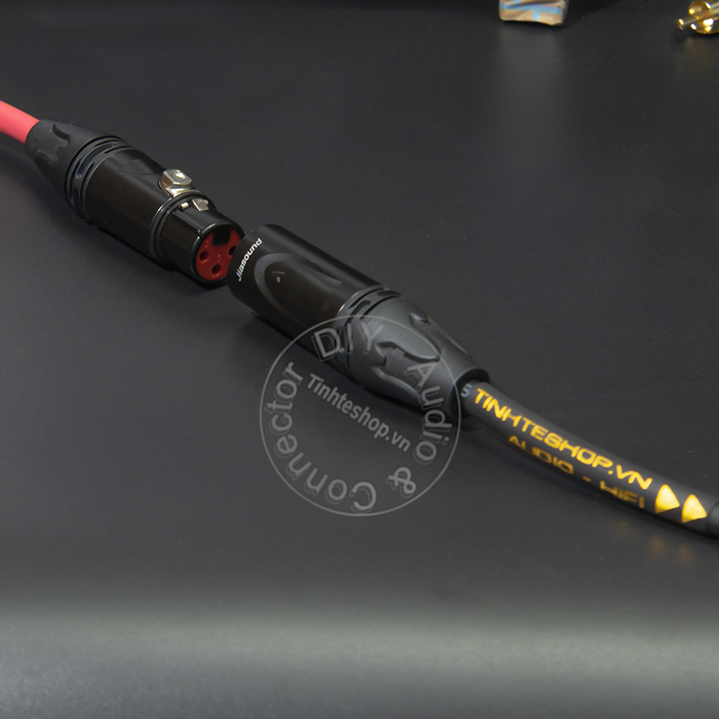 XLR female to 6.5mm