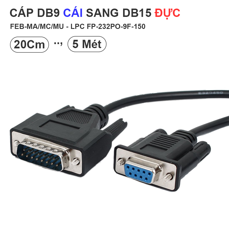 Dây lập trình cho YongHong FBE-MA/MC/MU và Fatek FB-232P0-9F-150