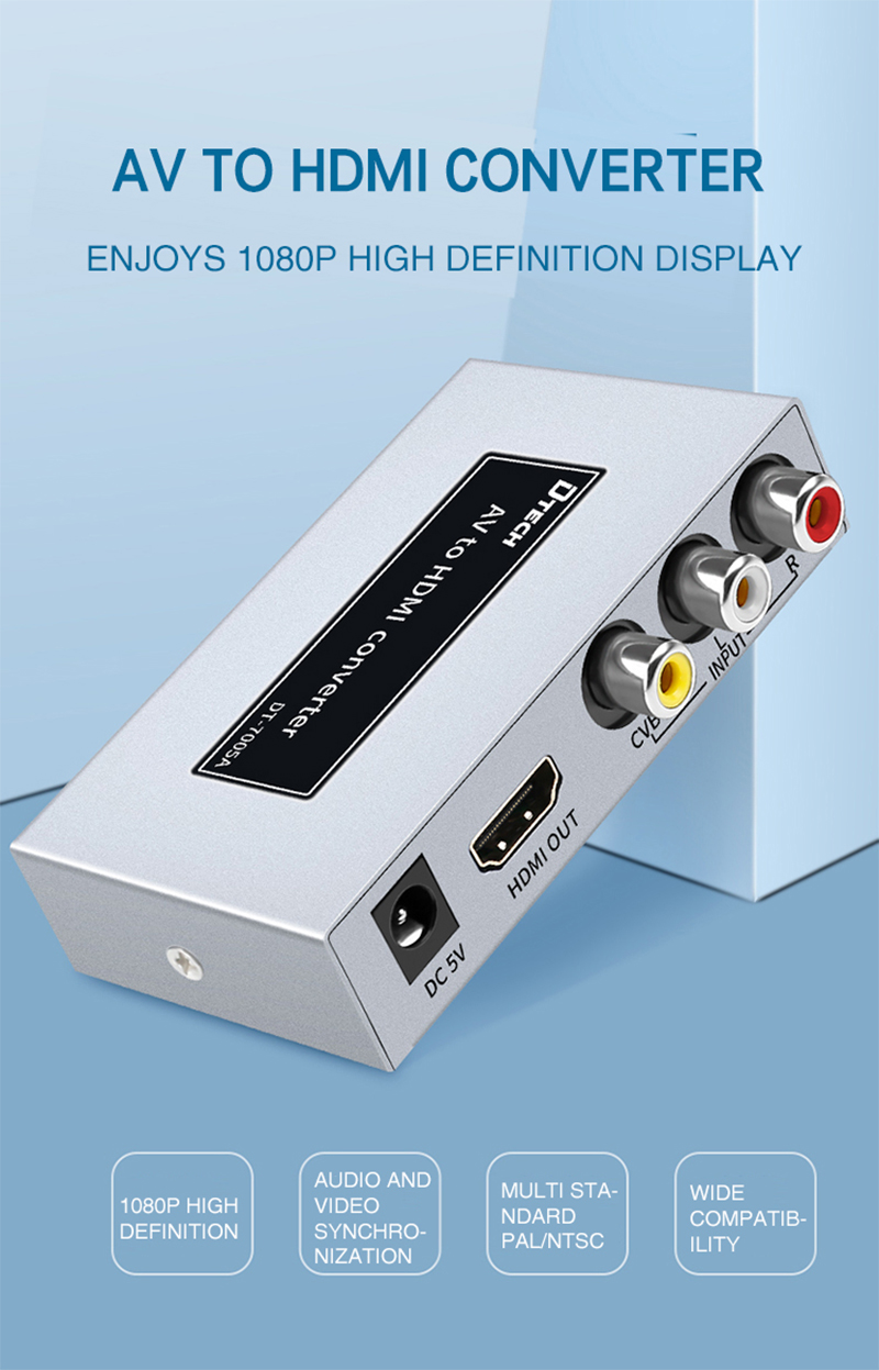 Bộ chuyển RCA CVBS to HDMI