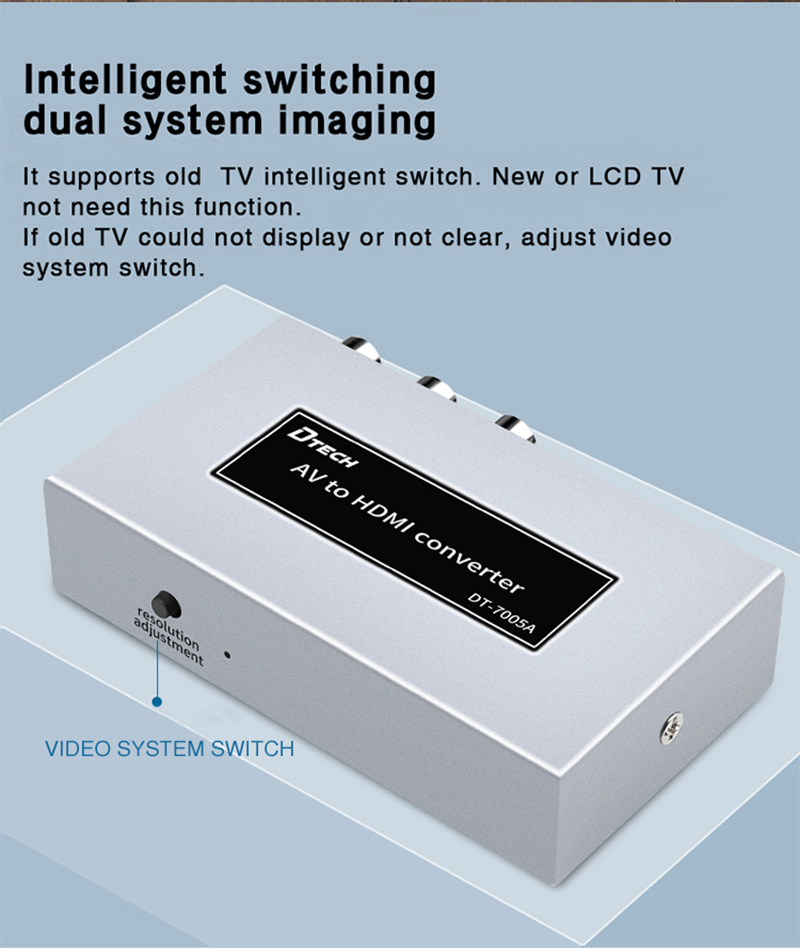 Bộ chuyển RCA CVBS to HDMI