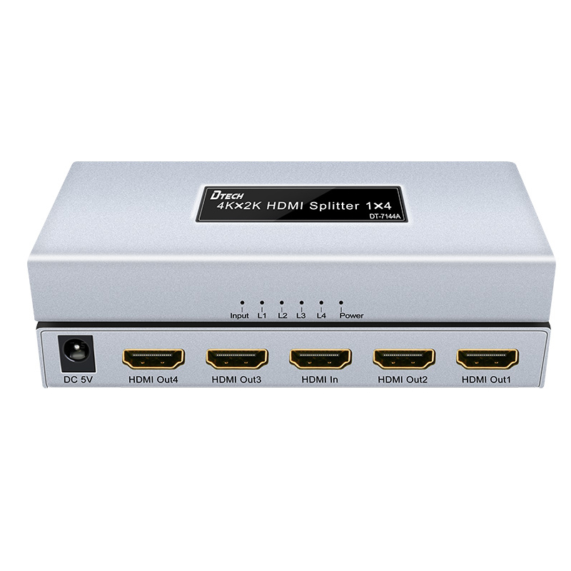 Bộ chia cổng HDMI 1x4 DTECH DT-7144A