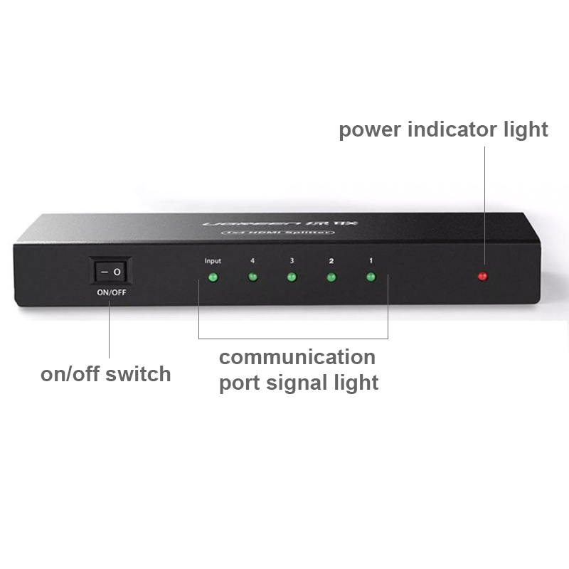 bộ chia hdmi 4 cong 4k ugreen 40202