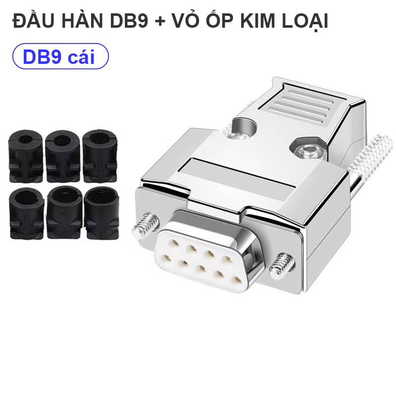 Đầu hàn DB9 kèm vổ ốp kim loại HD-LINK YL-953F