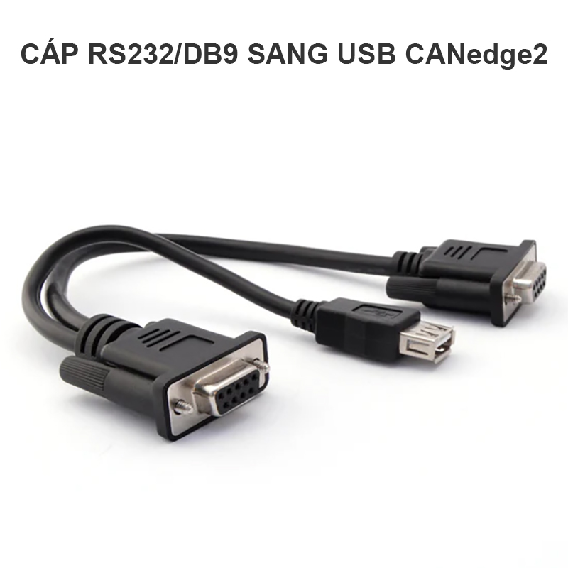CANedge2 RS232 - DB9 sang USB