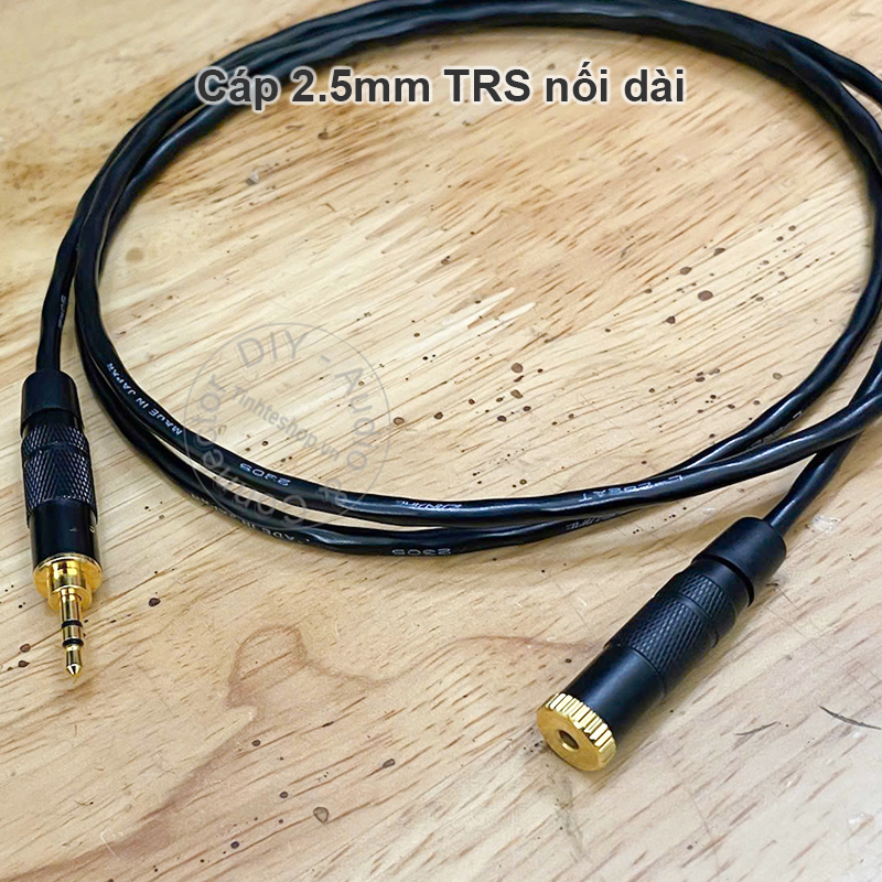 Dây tai nghe 2.5mm nối dài