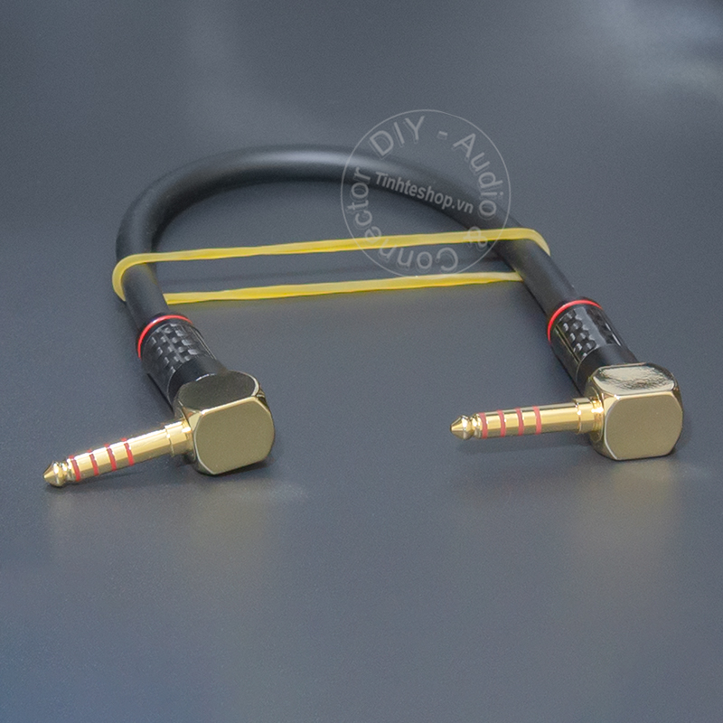 Square 4.4mm balanced audio cable for DAC AMP DAP