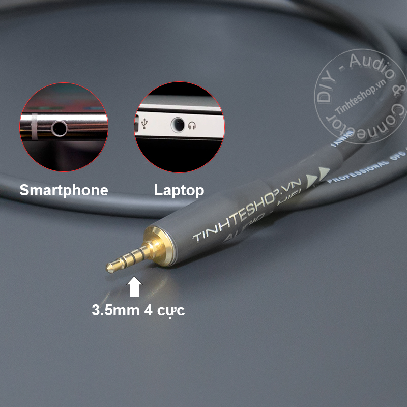 Recording cable from Equalizer to Laptop smartphone