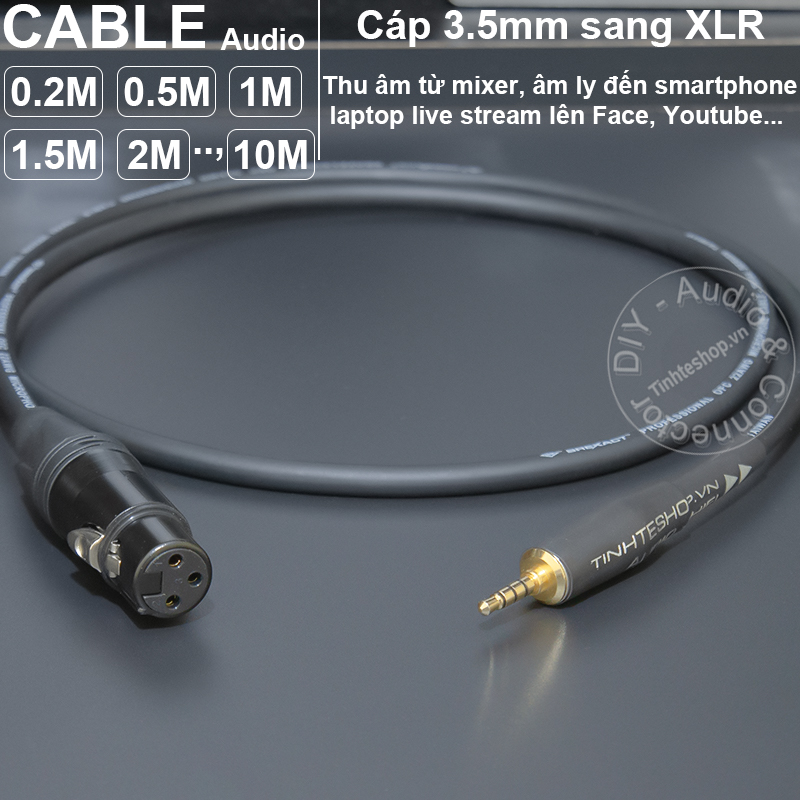 Recording cable from Equalizer to Laptop smartphone