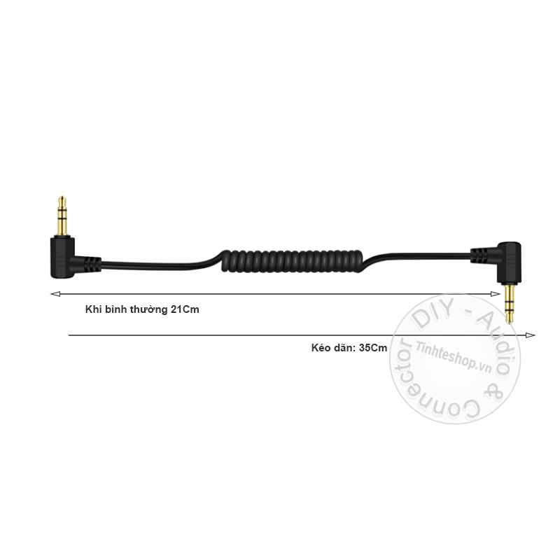 3.5mm 3-pole to 4-pole microphone cable