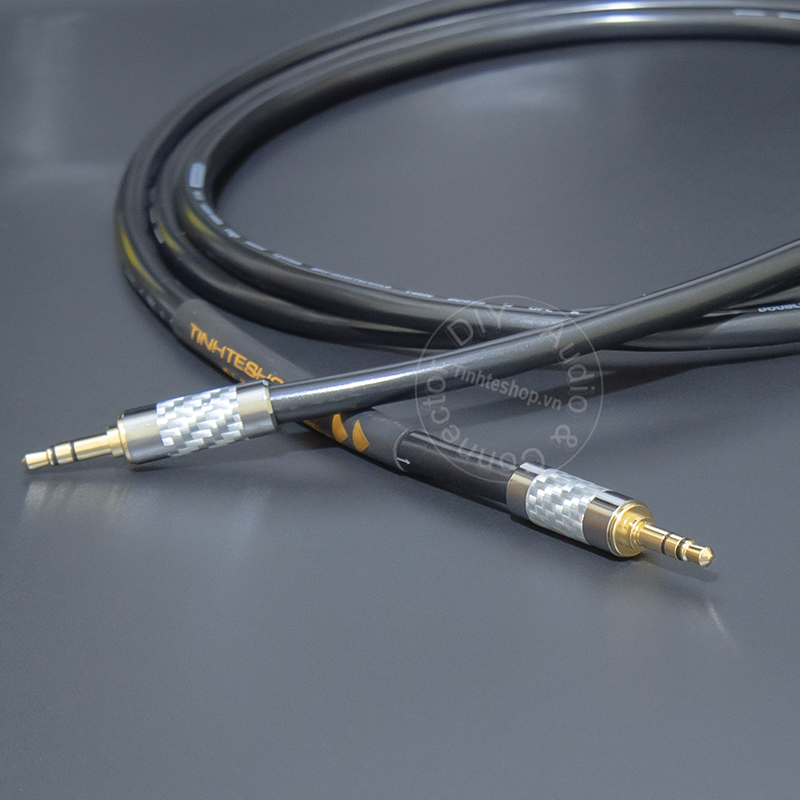 Cáp 3.5 2 đầu lõi đồng mạ bạc