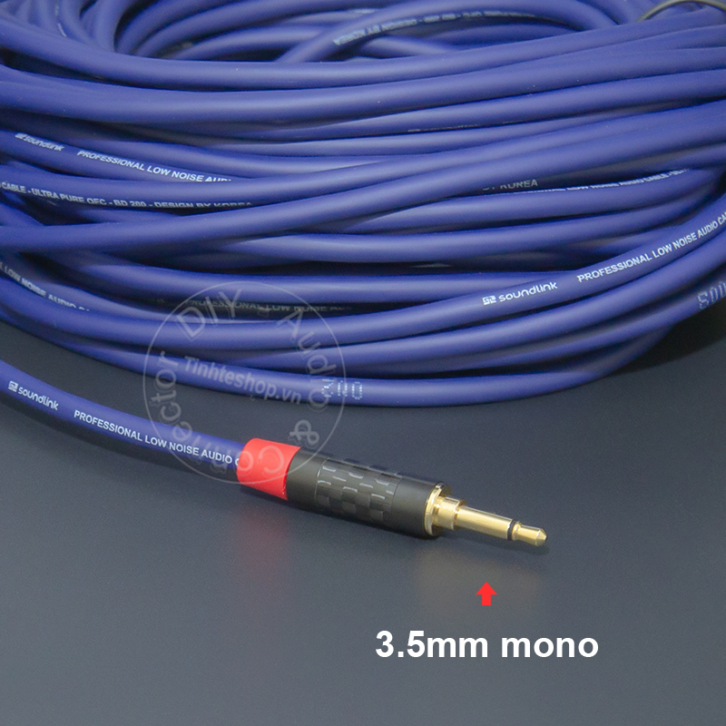 1/4 to 1/8 mono audio cable