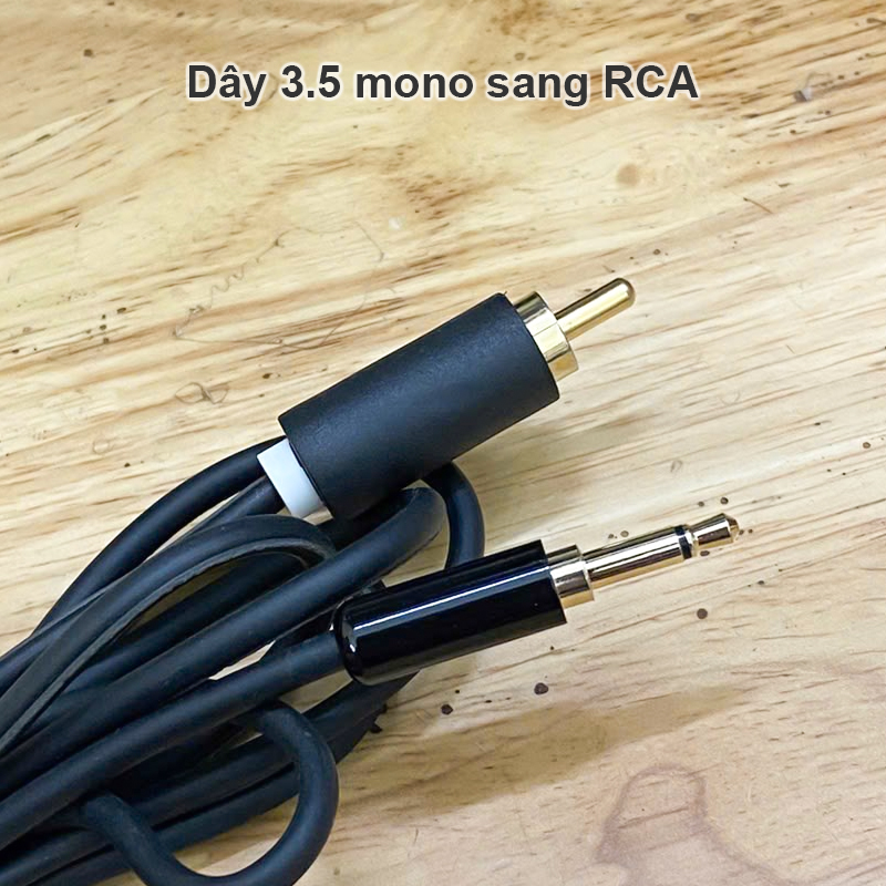 3.5mm Mono Audio Cable to RCA for Subwoofer