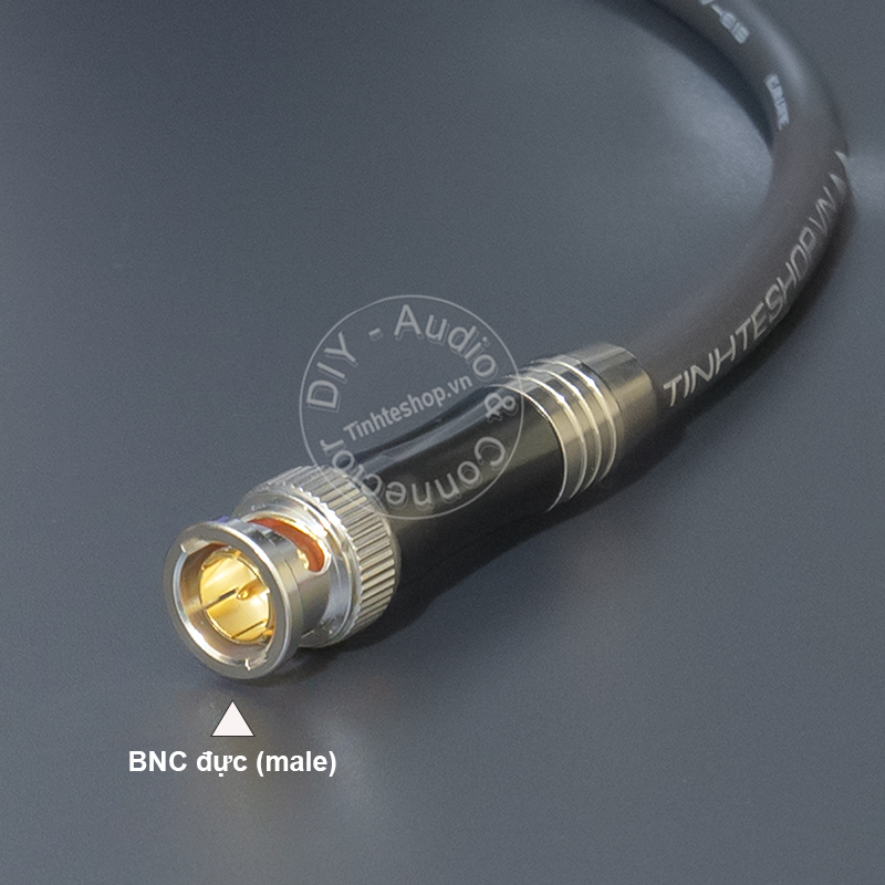 75 Ohm 1/8 to BNC Q9 Coaxial Cable