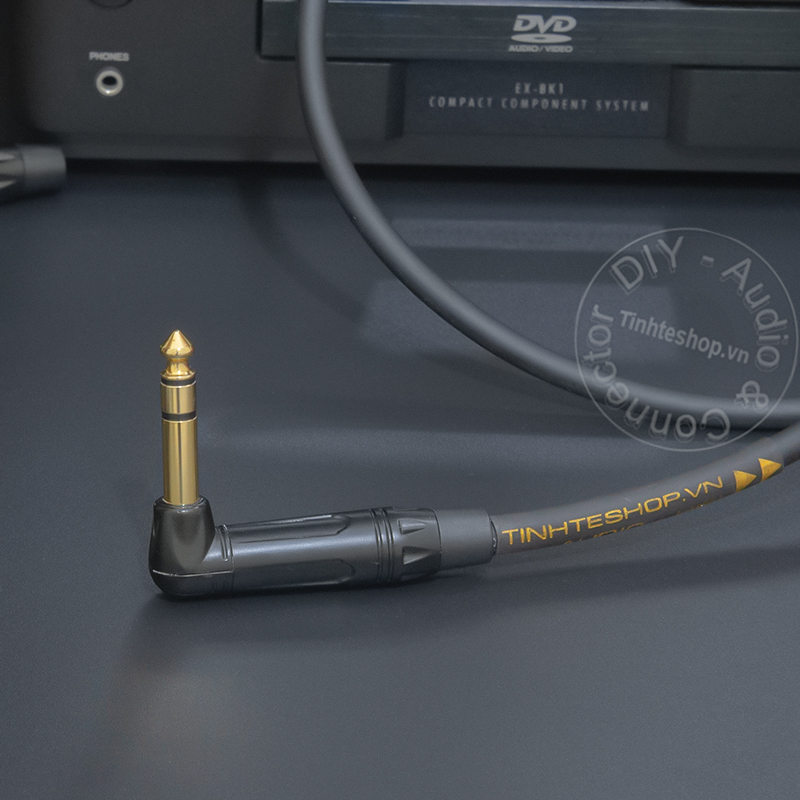 6.35mm stereo audio cable