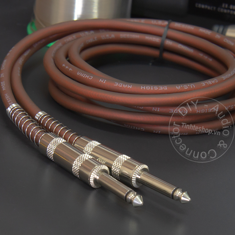 6.35mm to RCA cable