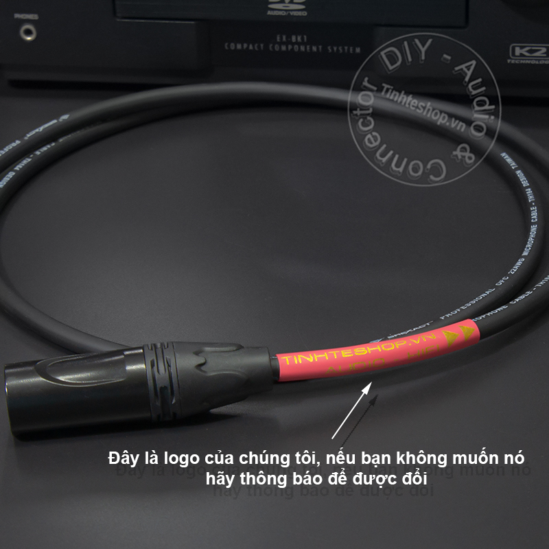 Cáp 6.5mm ra XLR đực