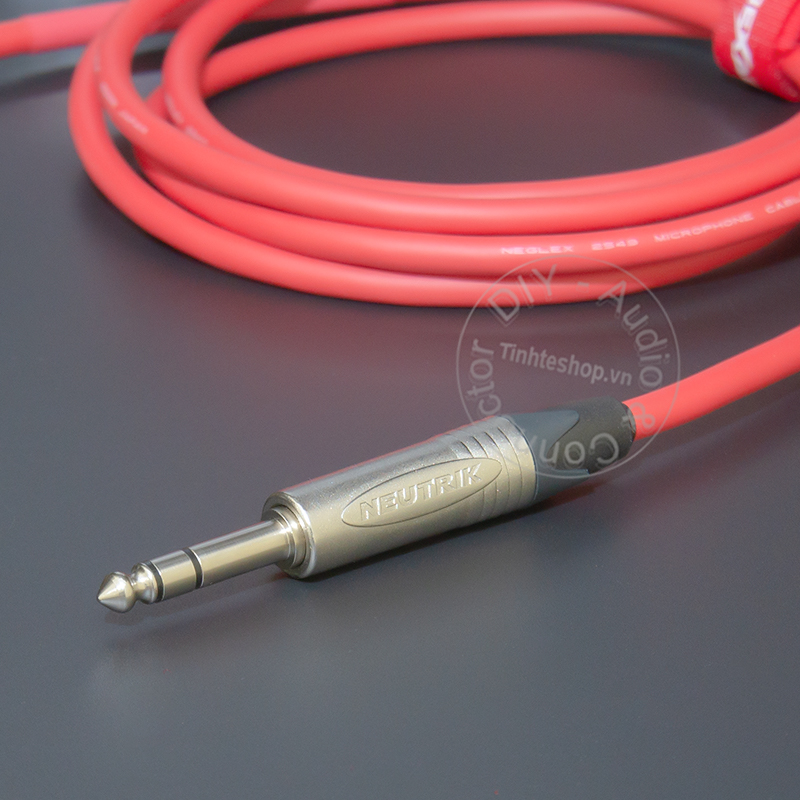 6.35mm stereo audio cable