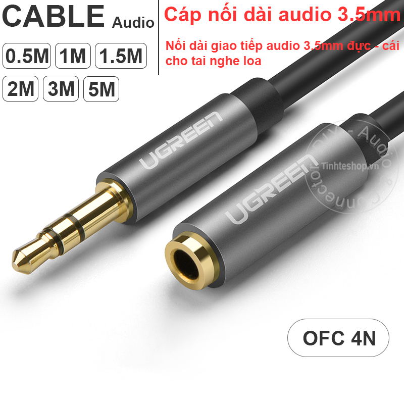 cáp audio 3.5mm nối dài ugreen av118