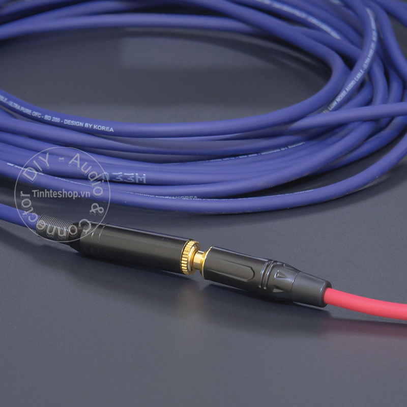 DIY 10 to 40 meter extension 3.5mm stereo audio cable