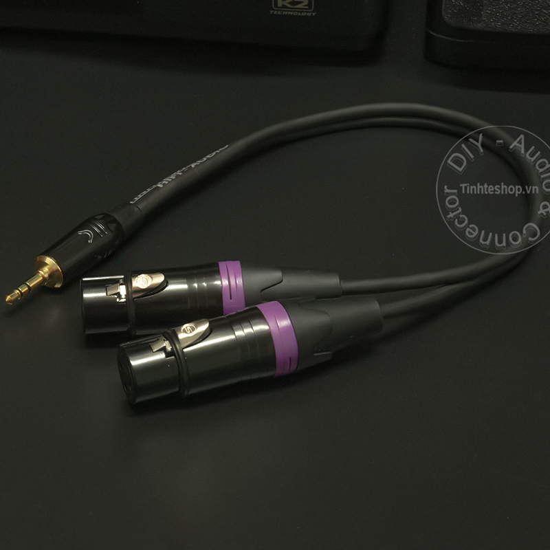 cáp 3.5mm đực sang xlr cái