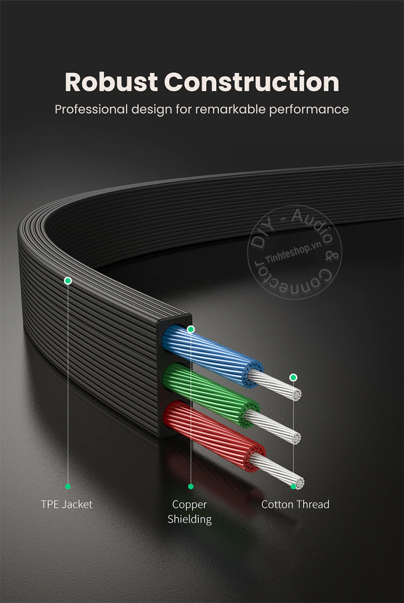 Dây 3.5mm ra 3.5mm Ugreen AV119 