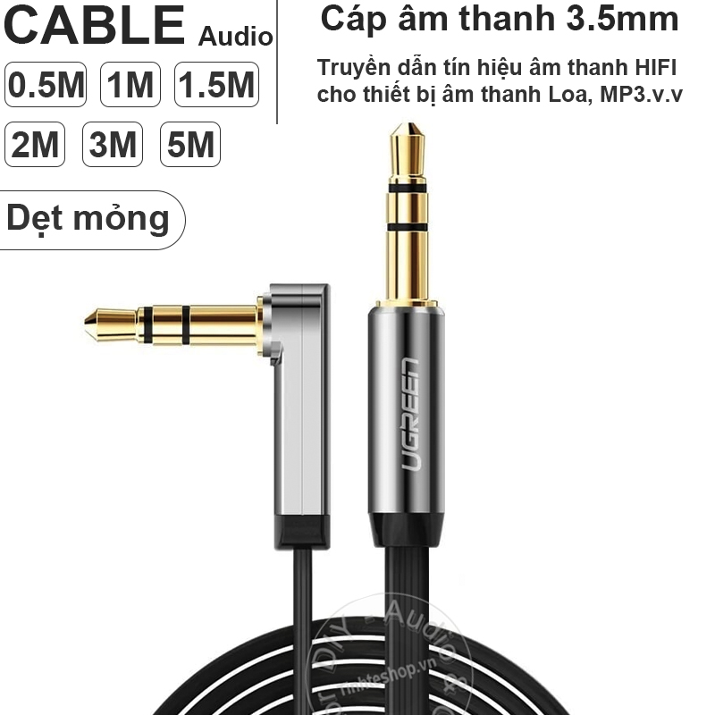 Dây 3.5mm ra 3.5mm Ugreen AV119