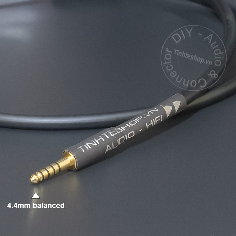 DIY 4.4mm to 2 RCA . balanced audio cable