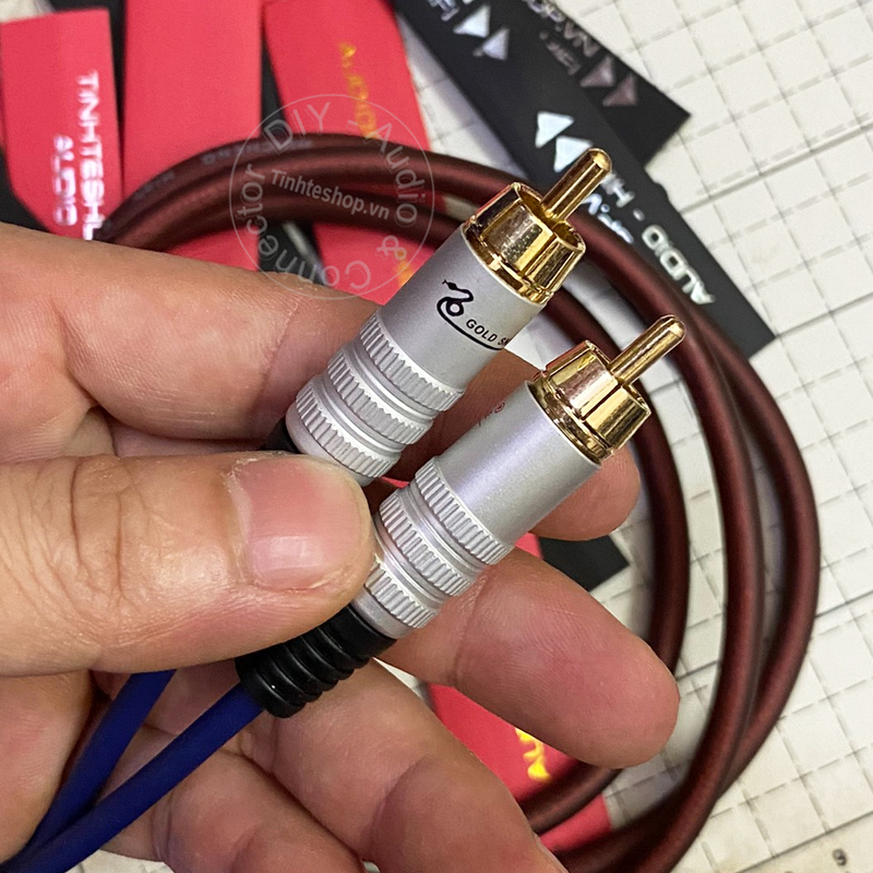 TRS 1/4 to 2 RCA cable