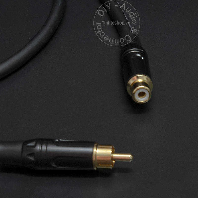 Dây AV nối dài đực sang cái DIY lõi đồng tinh khiết