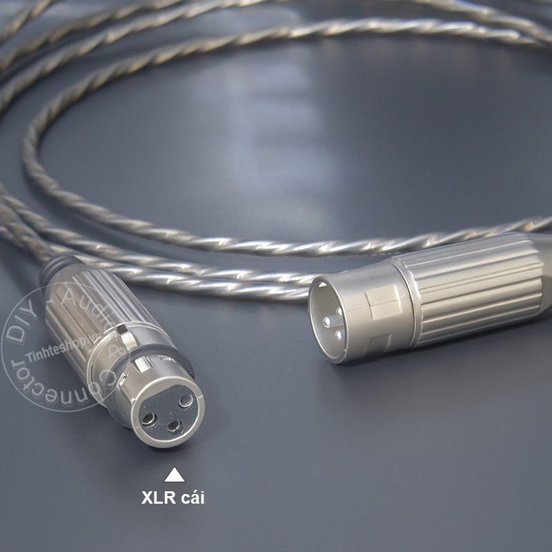 XLR female to 1/4 stereo cable