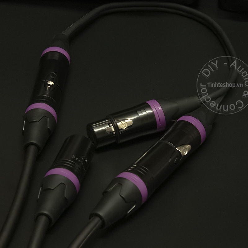 xlr male to 2 xlr female