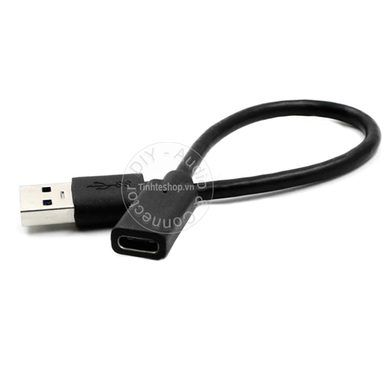 USB C female to USB 3.0 male cable