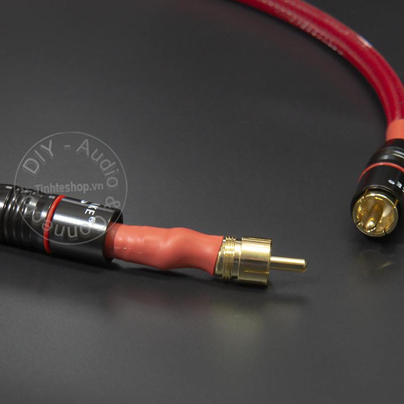 thumbnail image 2 of Short Digital Coaxial Audio Cable (0.5m / 1.5ft) - 3.5mm TS To RCA, Canare LV-61S, For Clean Signal 2 of 14
