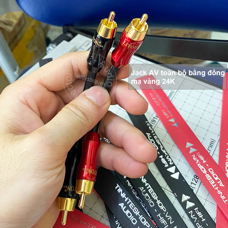 DIY RCA analog audio cable