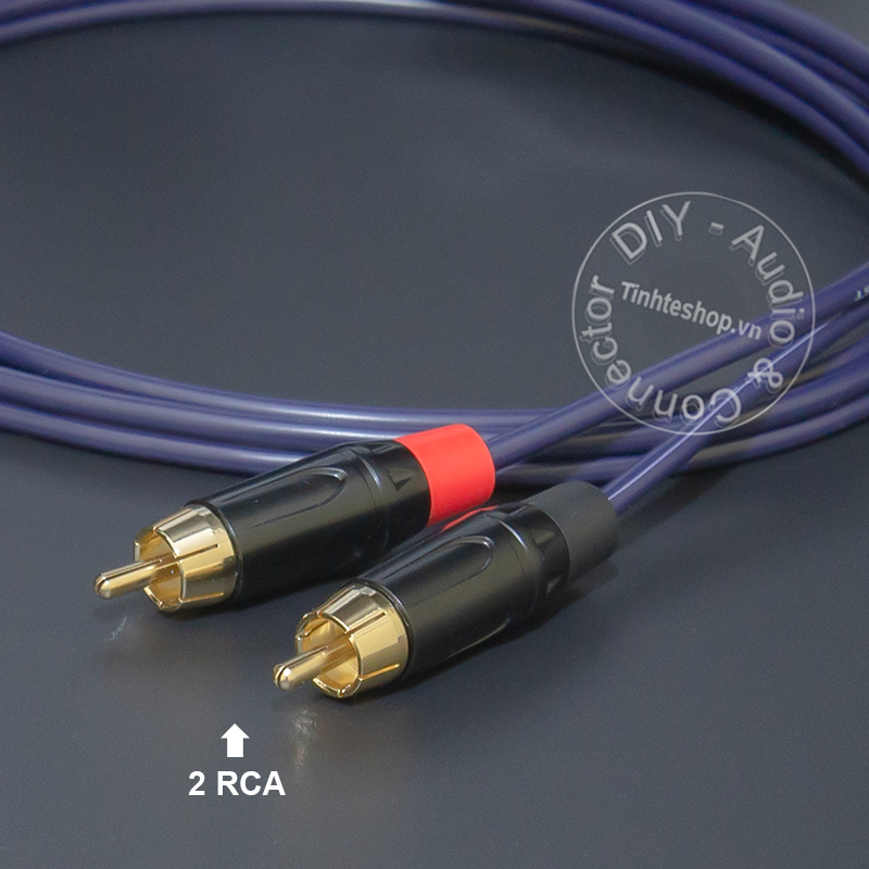 DIY 7-pin to 2 RCA audio cable for B&O amplifier