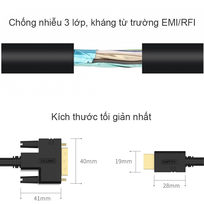 HDMI to DVI cable full HD 1080P