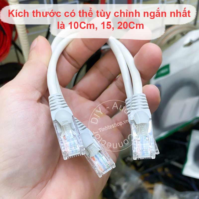 Cat5e UTP short molded network cable