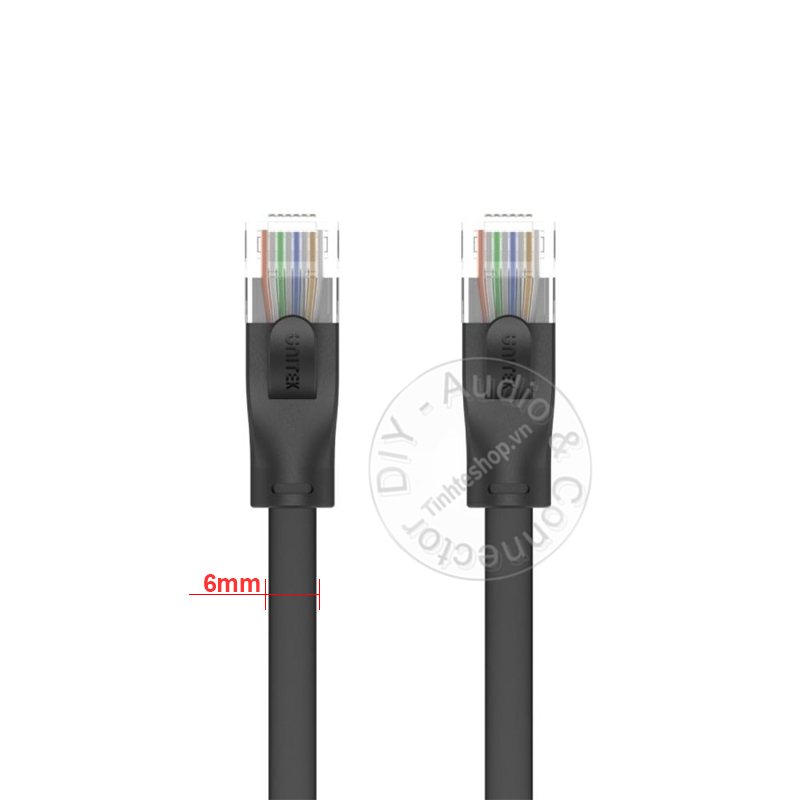 Cáp mạng Cat6 đúc sẵn dẹt mỏng Unitek