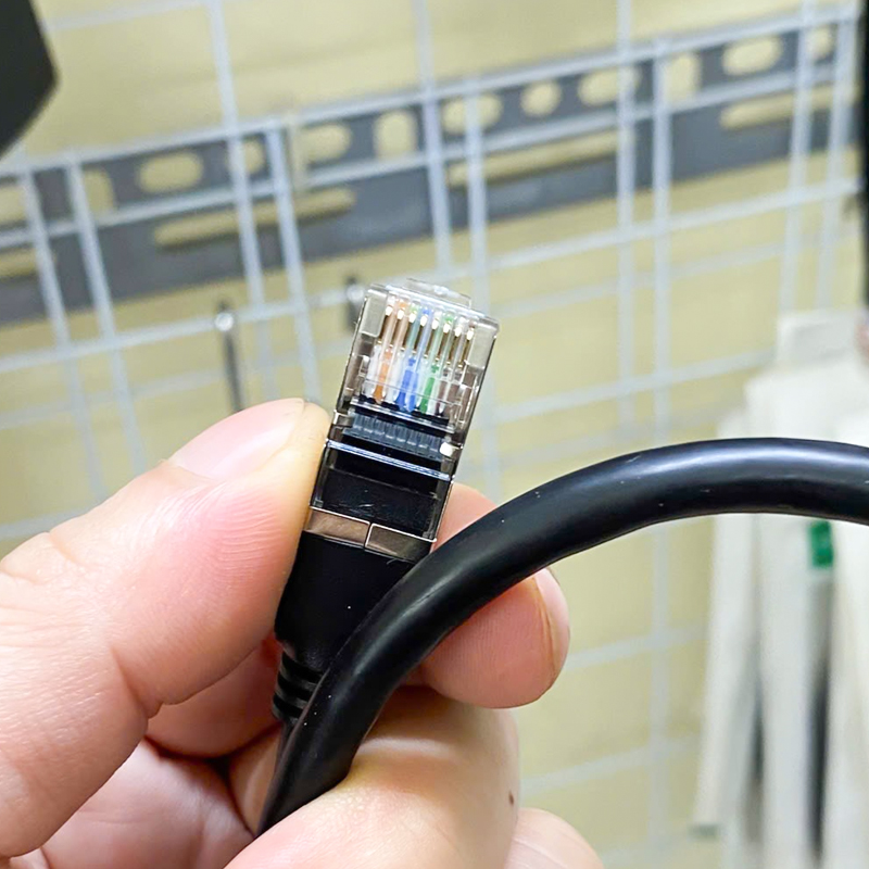 Cat 6 RJ45 LAN Extension Cable Network Patch Cord Male to Female Connector for Router Modem Smart TV Computer PC Laptop