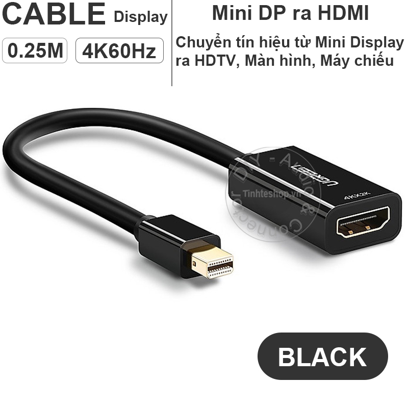 Chuyển đổi thunderbolt 2 ra hdmi 4k ugreen md112 40360