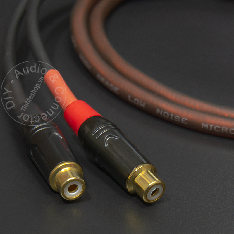 MIDI DIN 5pin male to 2 RCA female cable