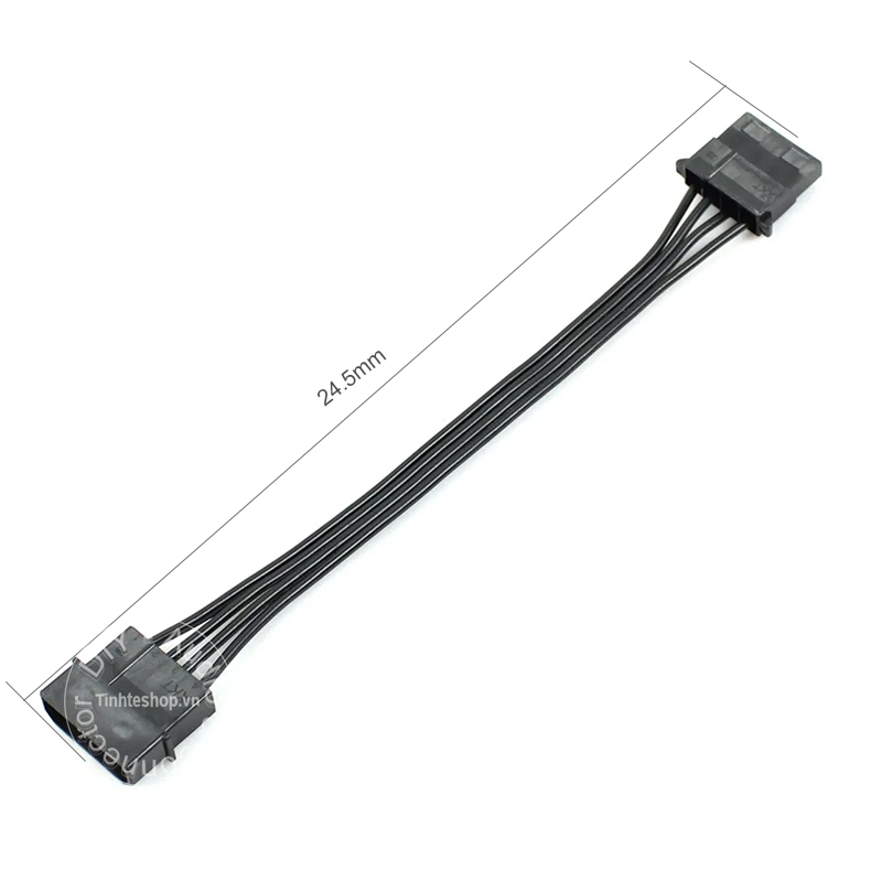 cáp nối nguồn 4pin ide đực sang cái